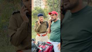 Chalak Police🤣🤣Comedy comedy funny comedyshorts shorts crazypulkit td 🤣🤣 [upl. by Nyvlem]