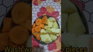 Best combination food Carrot  apple puree for 6m babies [upl. by Mullac]