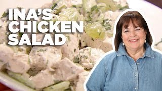 The Perfect Chicken Salad Recipe with Ina Garten  Barefoot Contessa  Food Network [upl. by Arnie962]