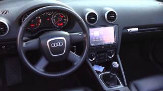 Custom montering af Bilstereo i en Audi A3 Cabriolet [upl. by Assenov]