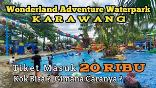 Wonderland Adventure Waterpark Karawang [upl. by Ekusuy]