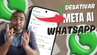 Desativar META AI do WhatsApp  Veja como tirar o Meta AI de forma Oficial [upl. by Oribel]