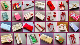 30 Stunning Rectangular Gift Wrapping Ideas  DIY Christmas Gift Packing  Creative Gift Wraps [upl. by Mcgee]