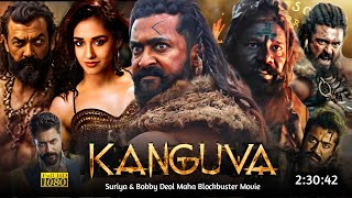 Kanguva 2024 Full Movie Hindi Dubbed Latest South Review  Suriya New Movie  Box Office Collection [upl. by Maitund]