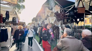 New Lake Garda Street Market Walk Desenzano Del Garda Novembre 2024 ❤️ [upl. by Corrine]