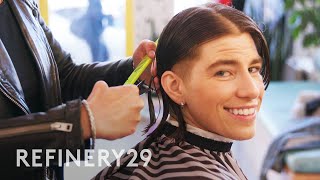 I Got a Gender Affirming Haircut 🏳️‍⚧️🏳️‍🌈  Hair Me Out  Refinery29 [upl. by Nadeau420]