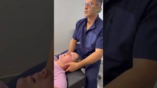 Chiropractic adjustment of Pregnant Patient at 30 weeks chiropractor scottsdale asmr pregnant [upl. by Llenaj]