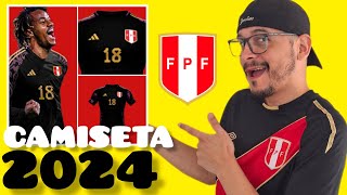 La NUEVA camiseta alterna de la SELECCIÓN PERUANA 2024 🇵🇪⚽️❤️ ADIDAS [upl. by Mayberry]