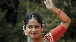 2024 Durga Puja dance video Choreography by Tandrima Adhikary Performance by Purabi Sahoo [upl. by Elyk603]