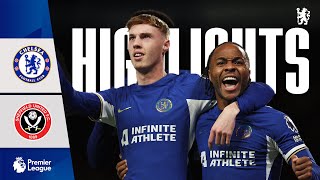 Chelsea 20 Sheffield Utd  HIGHLIGHTS  Premier League 202324 [upl. by Zink]