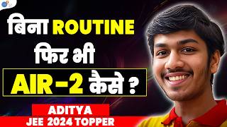 JEE Topper Aditya’s Full Strategy to Becoming AIR 2  JEE Topper Story  Josh Talks Aasha [upl. by Nataline609]