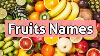 Fruits names in English and Malayalam with pictures  Easy English fruits names for project [upl. by Airtap]