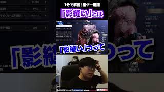 分かりづらい格ゲー用語の「影縫い」について解説するカワノ ストリートファイター6 [upl. by Annaerda847]