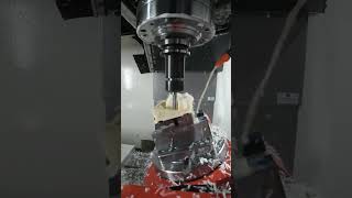 Nylon workpiece CNC machining nylon workpiece cnc machining fyp [upl. by Ayotnahs]