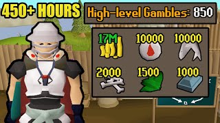 450 hours of Barbarian Assault  Every Drop No Banking 7 OSRS [upl. by Emlin]