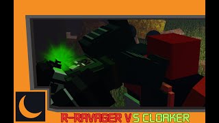 Cloaker vs RRavager WTD ANI animations [upl. by Ahsyekat]