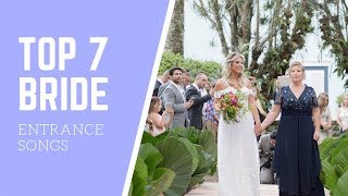 BEST WEDDING SONGS FOR WALKING DOWN THE AISLE  Top 7 Bride Entrance Songs [upl. by Cthrine398]