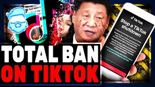 TikTok Ban APPROVED By White House TikTok PANICS amp Begs Users To Call Government [upl. by Ettennor]