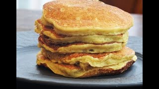 Gesundes Haferflocken Pfannkuhen  Pancakes  Warmes Frühstück [upl. by Damiani]