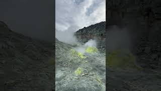 硫黄山北海道 北海道の景色 硫黄山 Hokkaido Teshikaga Town Kawayu Onsen Iouzan [upl. by Ahtiuqal]