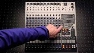 Peavey XR1212 powered mixer Part 2 [upl. by Sanders184]