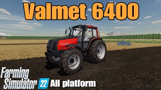 Valmet 6400  FS22 mod for all platforms [upl. by Lrem]