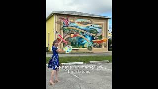 localart murals titusville spacecoast florida floridaart tourist [upl. by Stone]