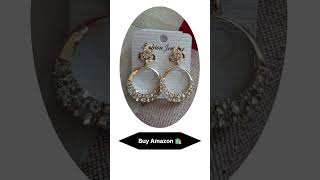 Drop Earrings  Gold Earrings  New Earrings  Earrings Review 💃 [upl. by Ecraep]