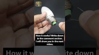 Magic Light  How it works Energy Tricks shorts shortsfeed [upl. by Gittel77]