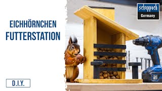 Eichhörnchen Futterhaus selber bauen I DIYAnleitung [upl. by Manard]