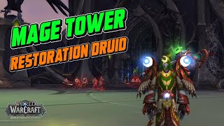 Mage Tower challenge Restoration Druid [upl. by Messere]