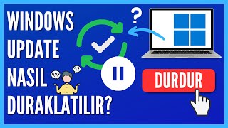 Windows 11de Güncellemeler Nasıl Durdurulur  Windows Update Kapatma [upl. by Acinehs269]