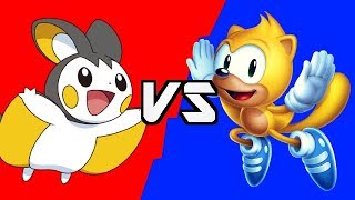 YTM MUGEN  Emolga vs Ray the Flying Squirrel [upl. by Plotkin]