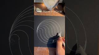 How to draw Seven Waves in a Circle Fast [upl. by Wyon]