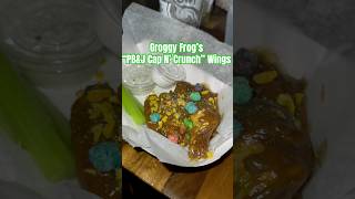 Groggy Frog’s “PBampJ Cap N’ Crunch” Wings Are The Perfect Sweet Finisher To A Meal [upl. by Gunn]