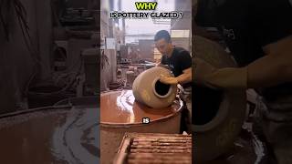 Why Is Pottery Glazed shorts pottery glazed [upl. by Tillion]