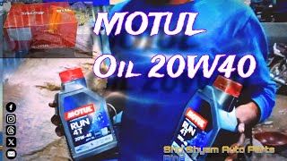 Moutul oil is best oil 20w40 engine oilShri Shyam Auto Parts Bina ❤️ [upl. by Anihsak]