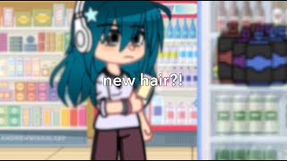 new hair   tmf gacha [upl. by Hamaso]