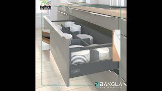 Hettich Innotech Atira  Drawer System  Pbangla [upl. by Bergwall]