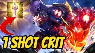 SKUD CRIT 1 SHOT BUILD IS INSANE 😱  Arena of Valor Skud Liên Quân [upl. by Benge]