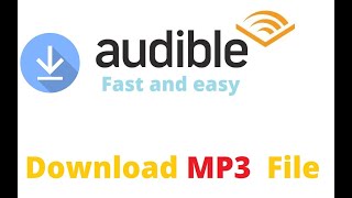 How to download and convert audible books to MP3 2021 New Way Easiest ever [upl. by Elimay450]