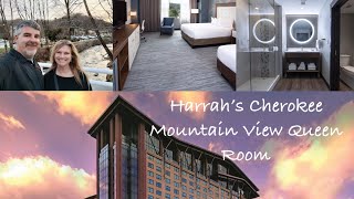 Harrah’s Cherokee Mountain View Queen Room [upl. by Nauqas]