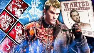 Reds Requested Contracted Killer Wesker Build  Dead By Daylight [upl. by Asiek]