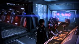 Mass Effect 3 Leviathan DLC  Protective Garrus [upl. by Ahsilac591]