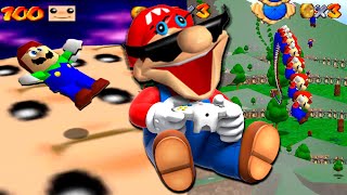 Mario Plays Cooked SM64 [upl. by Giacomo]