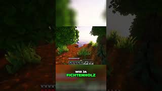 Fichtenholz vs Eichenholz Die besten Einsatzmöglichkeiten minecraft [upl. by Llerraj]