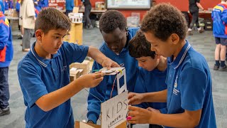 Students build their own version of the Frankston Hospital redevelopment [upl. by Brouwer]