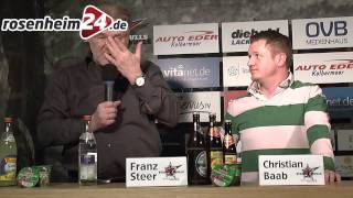 DEL2 Pressekonferenz 10032015 SBR vs Weißwasser Spiel 3 [upl. by Claud]