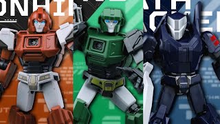 New Transformers model kit figures revealed Blokees Toys Ironhide Hound amp Death Tracker [upl. by Etnud]