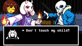 Undertale but Toriel Protects Frisk at ALL COST [upl. by Daveen]